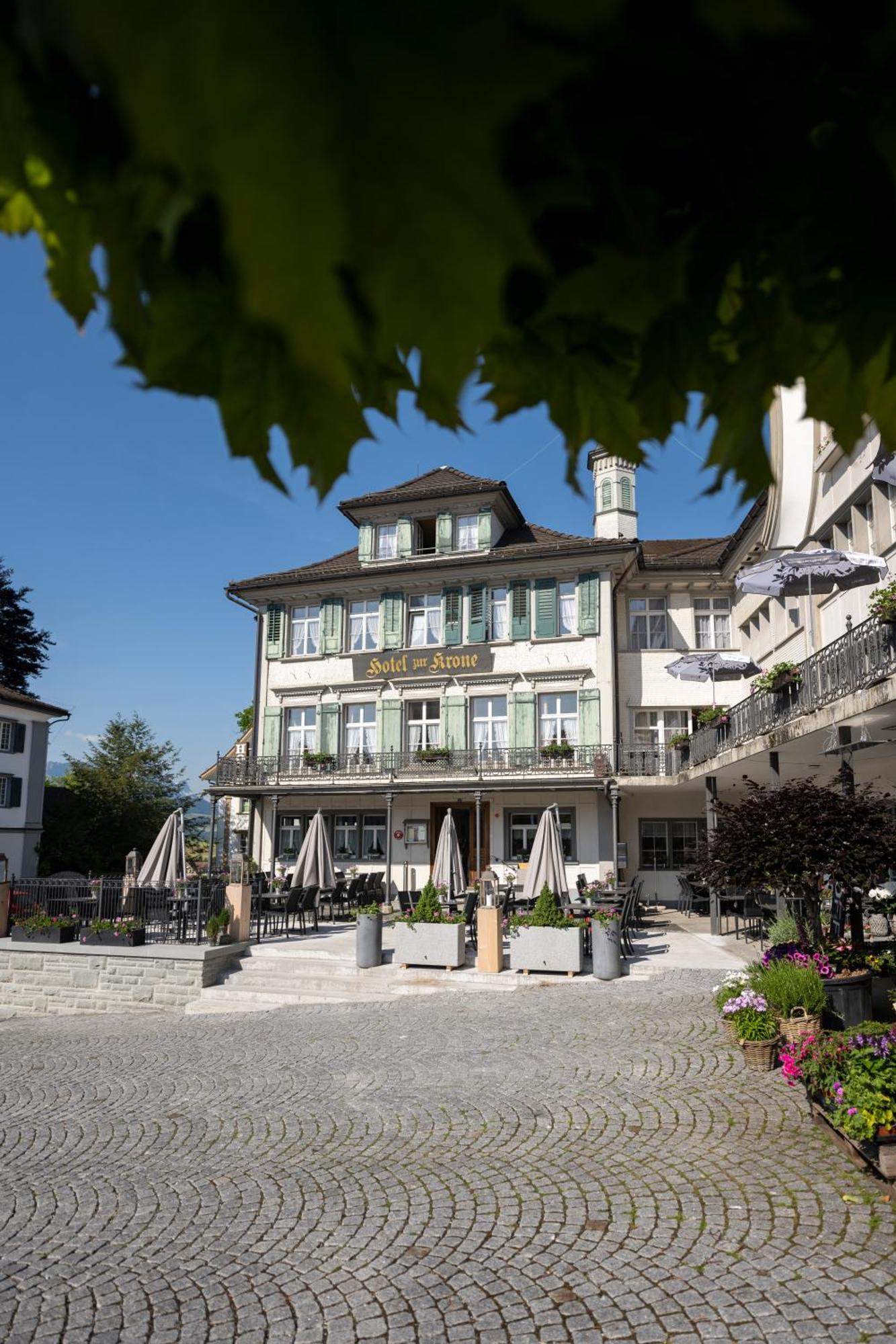 Hotel Krone Gais Bagian luar foto