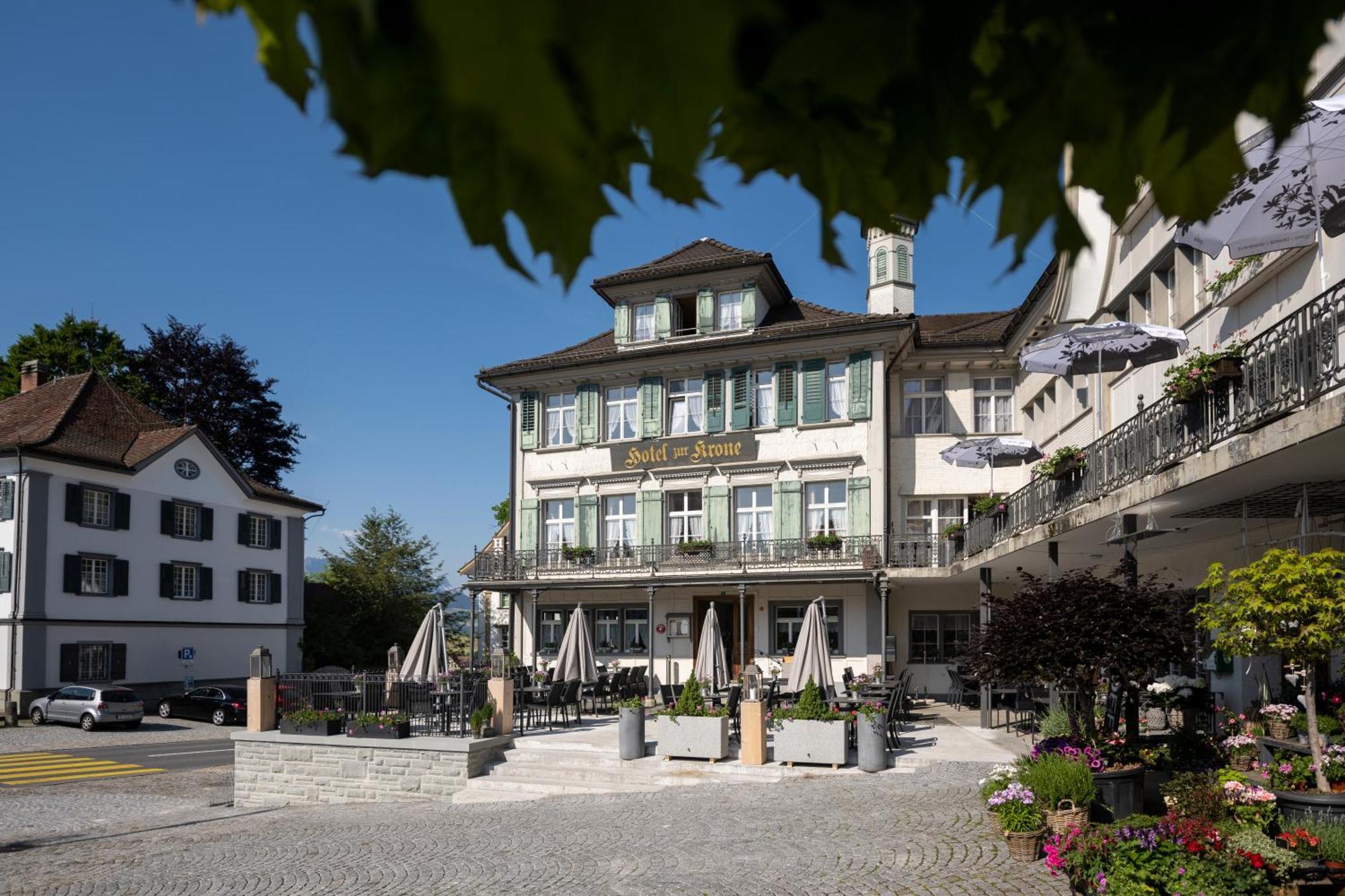 Hotel Krone Gais Bagian luar foto